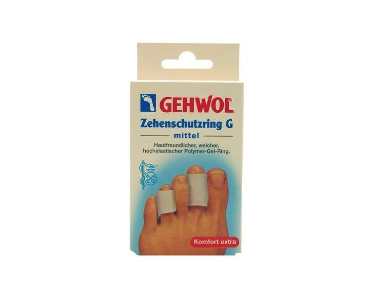 Gehwol 1026926 Toe Protection Ring G Polymer Gel Ring Medium