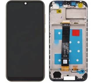 Kit Reparación Pantalla para Huawei Y5 2019, Con Marco, Negra, OEM