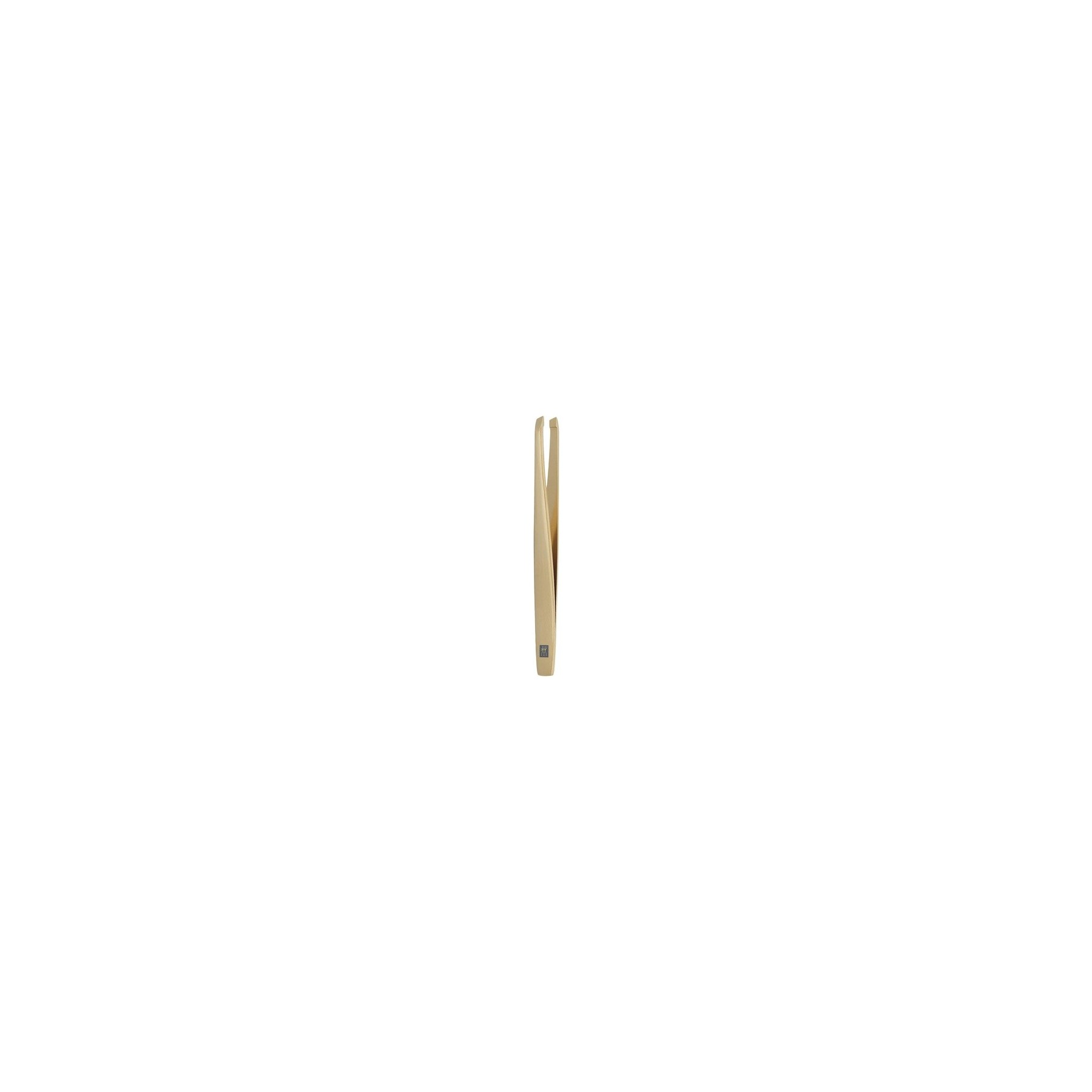 ZWILLING Gold Edition Slanted Tip Tweezers for Precise Hair Plucking