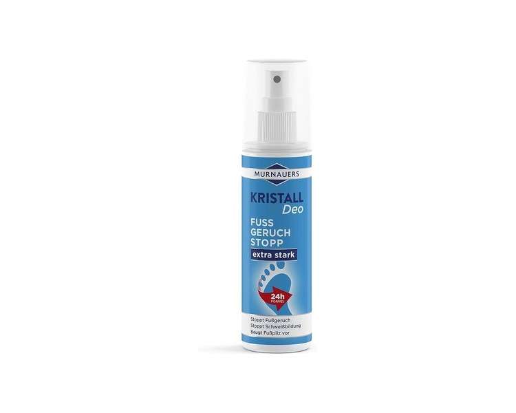 Murnauers Crystal Deodorant Foot Odour Stop 100ml
