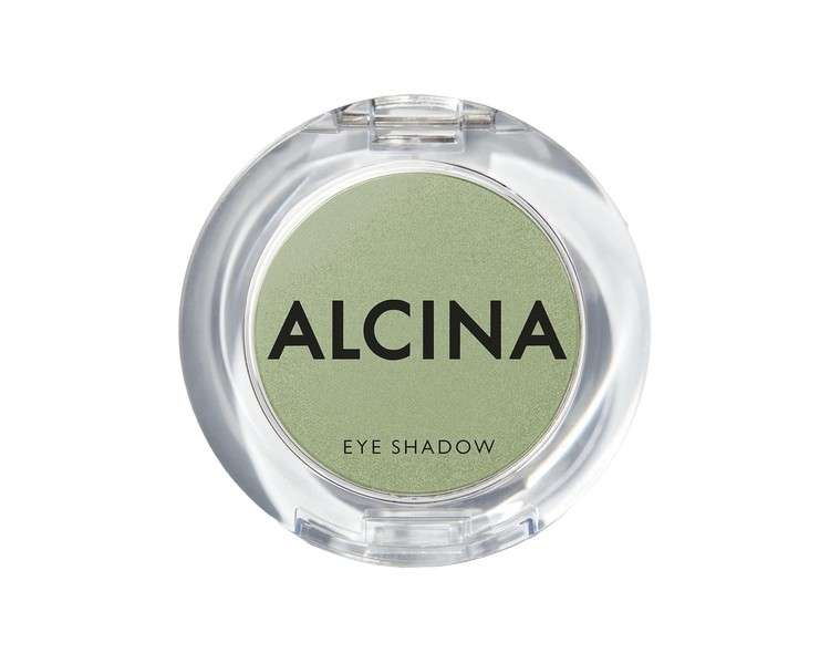 ALCINA Soft Green Eye Shadow for a Delicate Look - Ultra-Soft and Fine Powder Texture - Blends Seamlessly with the Skin