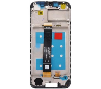 Kit Reparación Pantalla para Huawei Y5 2019, Con Marco, Negra, OEM