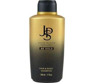 John Player Special JPS BE GOLD Hair & Body Shampoo 500ml