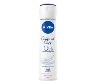 NIVEA Original Care 0% Deodorant Spray 150ml