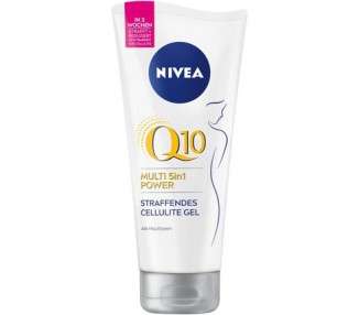 NIVEA Body Gel Q10 Anti-Cellulite 200ml Firming Skin Care Gel with Q10 and Lotus Extract