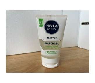 NIVEA MEN Sensitive Face Wash Cleansing Gel with Chamomile 100ml