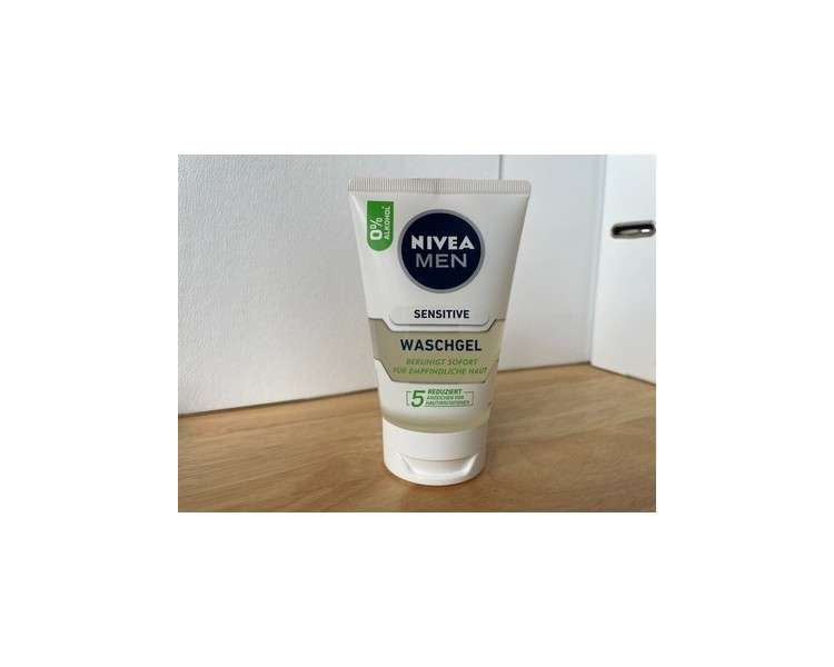 NIVEA MEN Sensitive Face Wash Cleansing Gel with Chamomile 100ml