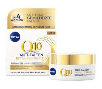 NIVEA Q10 POWER Day Cream for Dry to Very Dry Skin 50ml