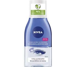 Nivea Visage Double Action Waterproof Eye Make-Up Remover 125ml