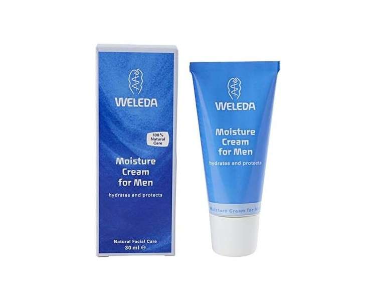 Weleda Bio for men Moisturizing Cream for Dry and Sensitive Skin 30ml