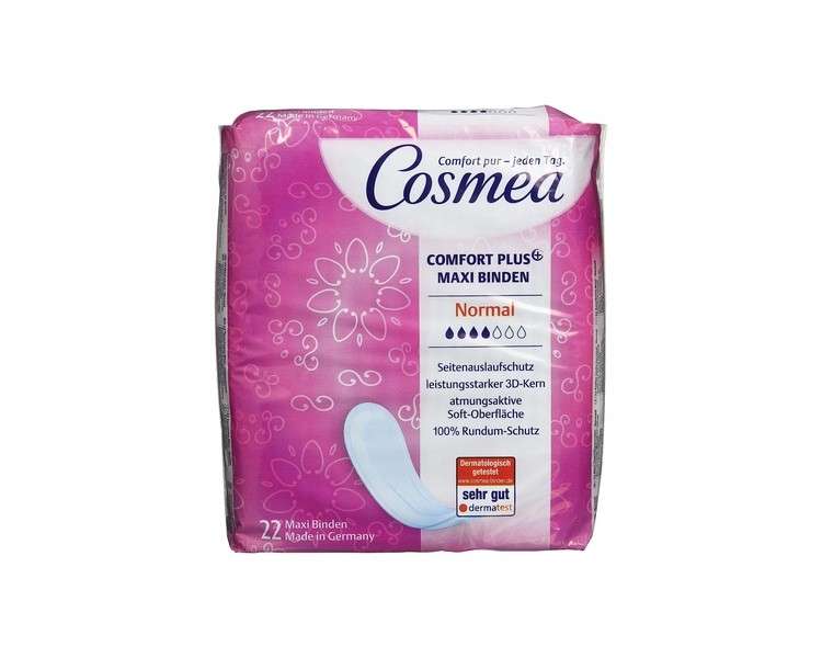 Cosmea Comfort Plus Maxi Pads Normal