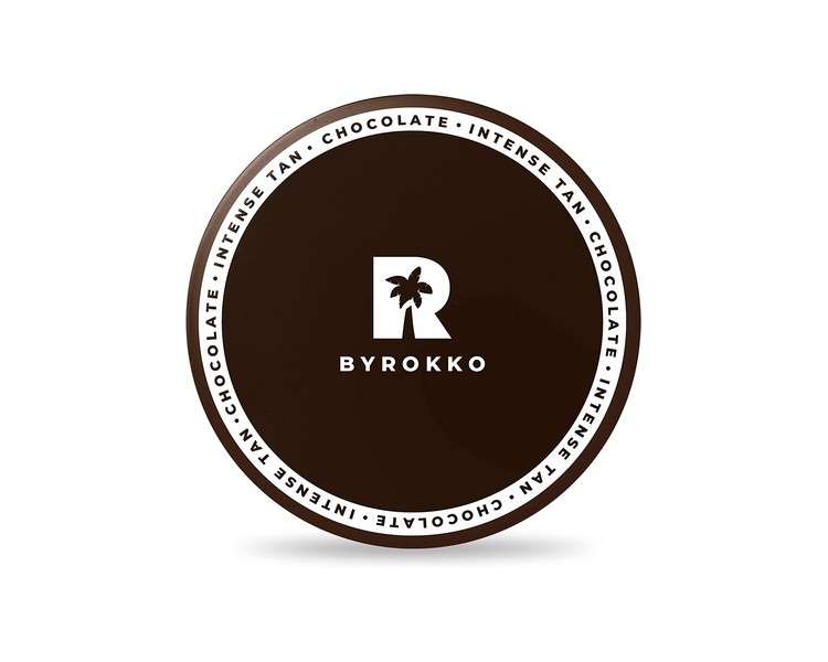 BYROKKO Shine Brown Chocolate Sunbed Tanning Accelerator 200ml Super XXL Fast Bronzing Cream for Intense Chocolate Tan