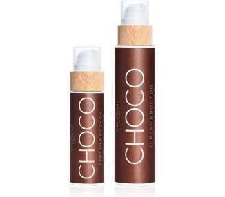 COCOSOLIS CHOCO Tanning Accelerator Organic Oil with Vitamin E and Chocolate Scent 200