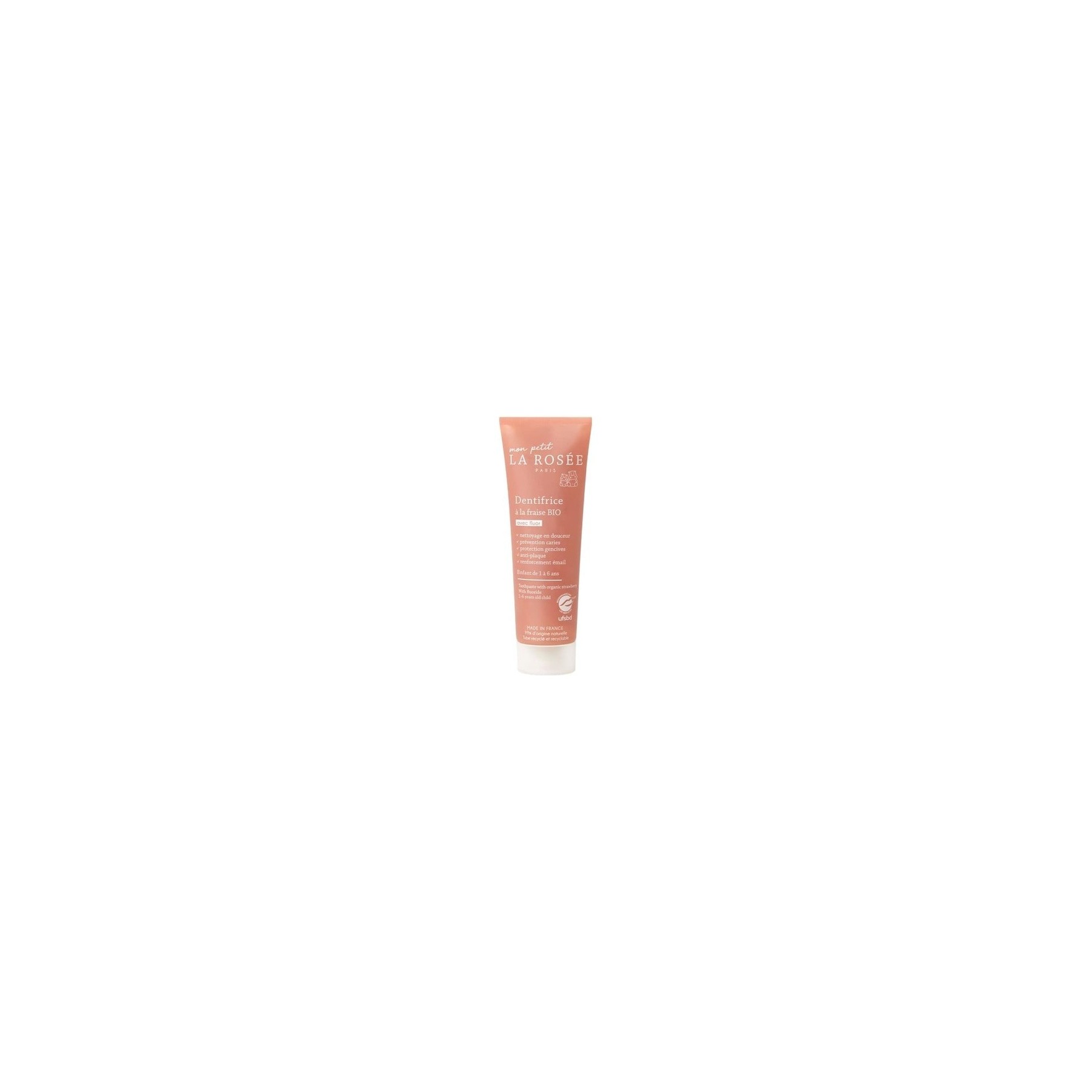 La Rosée Baby Toothpaste Strawberry Organic 50ml