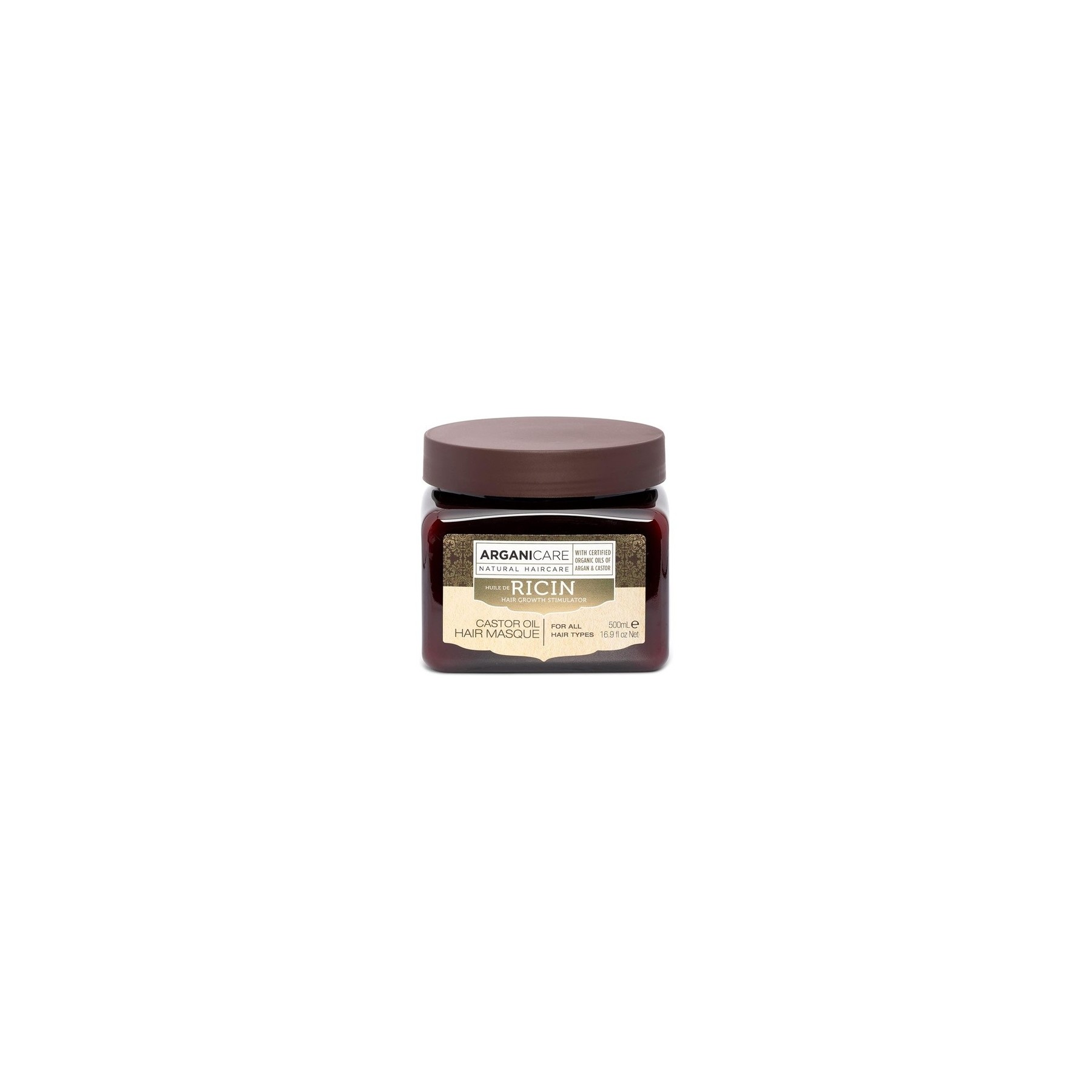 Arganicare Castor Oil Hair Masque Enriched with Organic Argan Oil 500ml
