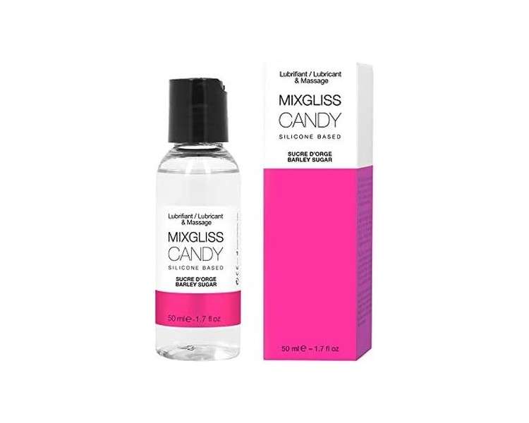 MIXGLISS CANDY Premium 2-in-1 Silicone-Based Massage Oil and Lubricant 50ml