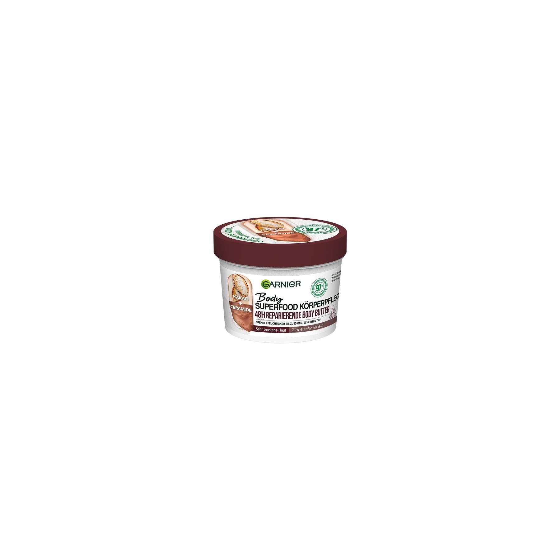 Garnier Repairing Body Care for Dry Skin Body Butter with Cocoa Butter and Ceramides 380ml