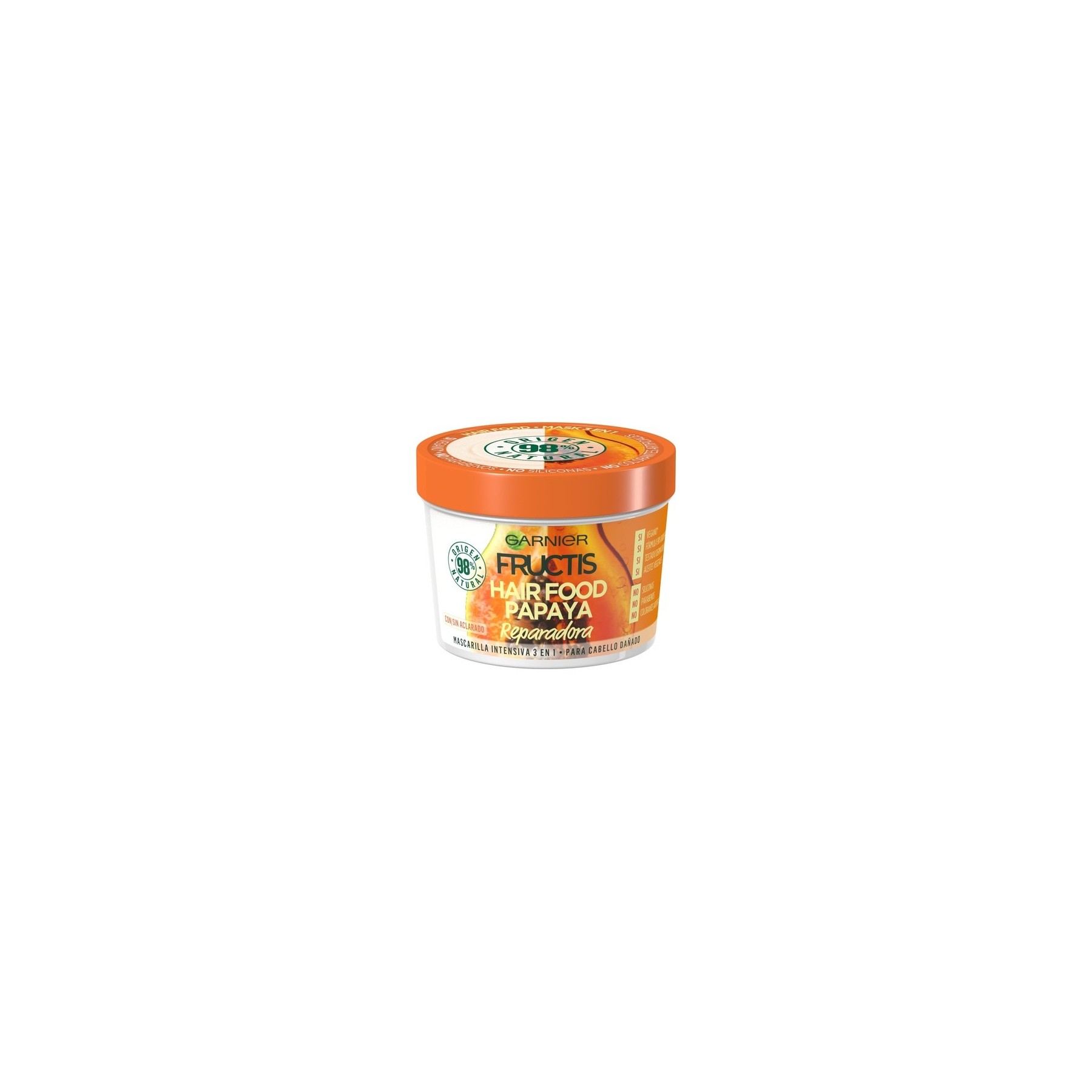 Fructis Hair Food Papaya Repair Mask for Damaged Hair  390ml