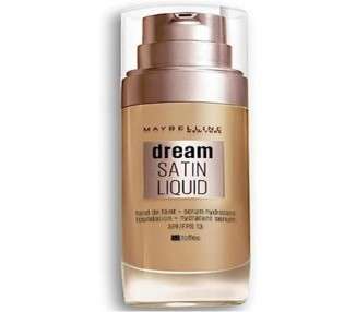 Maybelline Dream Radiant Liquid Hydrating Foundation with Hyaluronic Acid and Collagen 54 Toffee