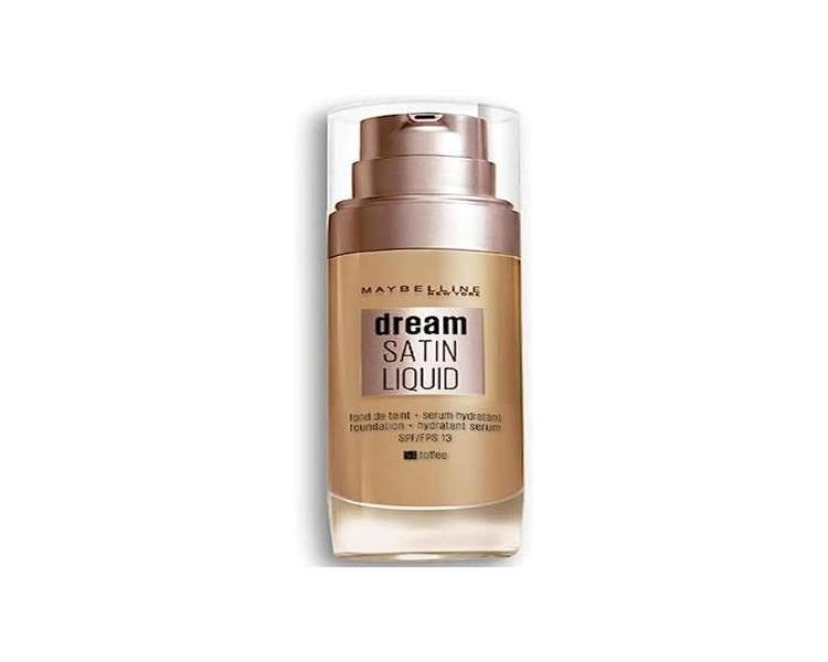 Maybelline Dream Radiant Liquid Hydrating Foundation with Hyaluronic Acid and Collagen 54 Toffee