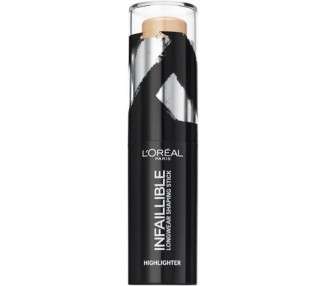 L'Oréal Paris Infallible Longwear Shaping Highlighter Stick No.502 Gold is Cold