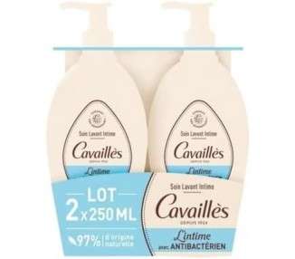 Rogé Cavaillès Antibacterial Intimate Cleansing Care 250ml - Pack of 2