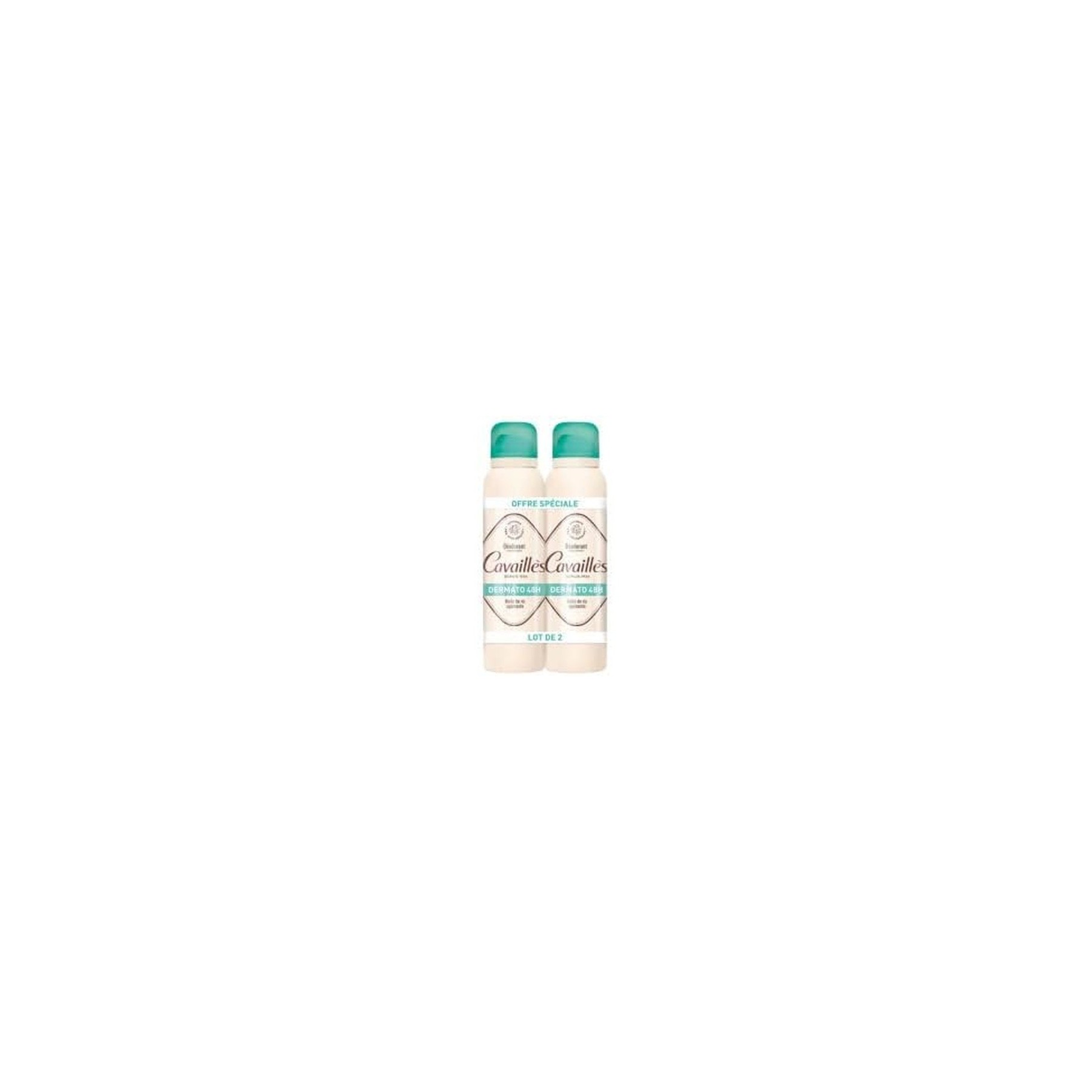 Rogé Cavaillès Dermato Anti-Odor 48H Deodorant Spray 150ml - Pack of 2
