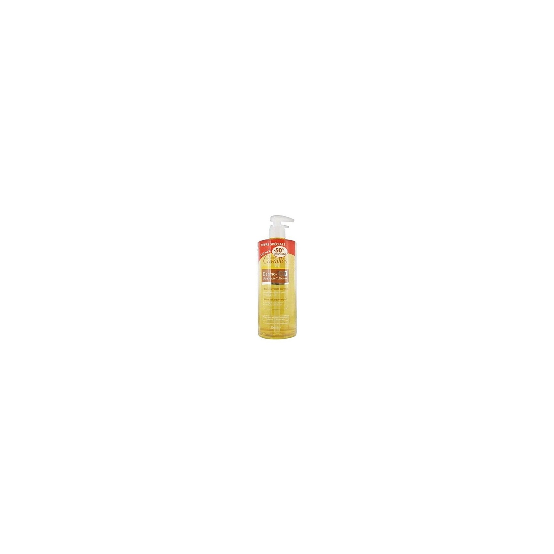Rogé Cavaillès Dermo U.H.T Ultra Rich Cleansing Oil 500ml - Pack of 2