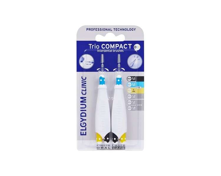 Elgydium Clinic Trio Compact Iso 012 Brushes