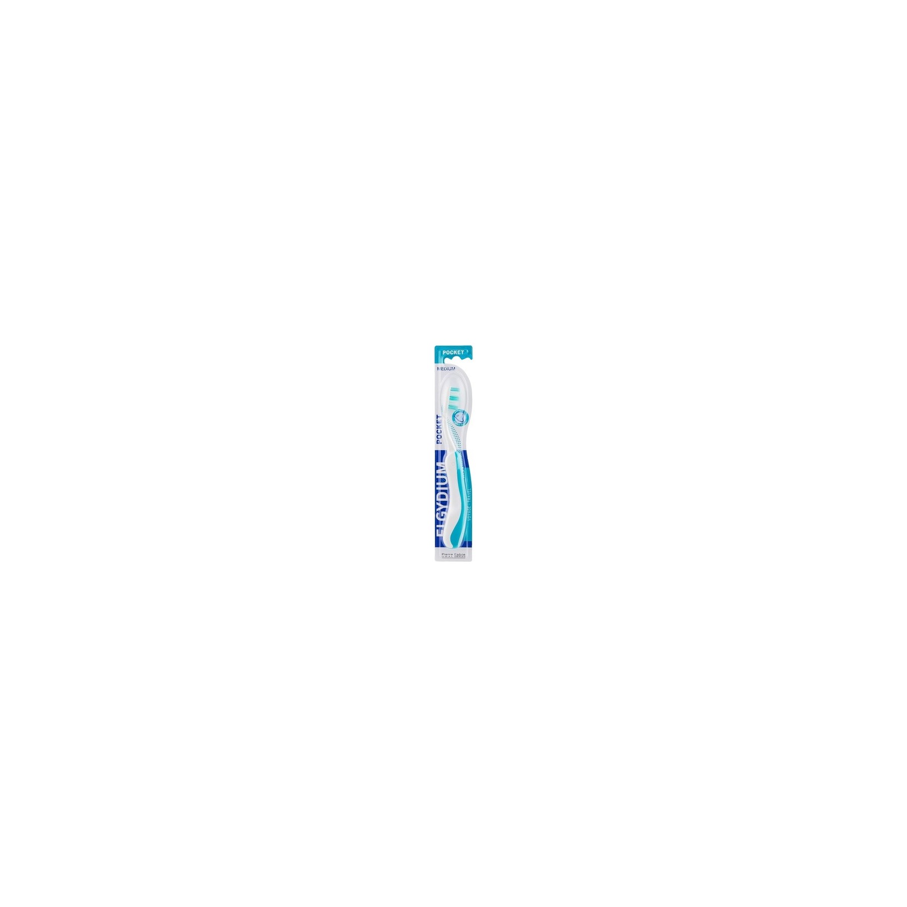 Elgydium Pocket Medium Travel Toothbrush