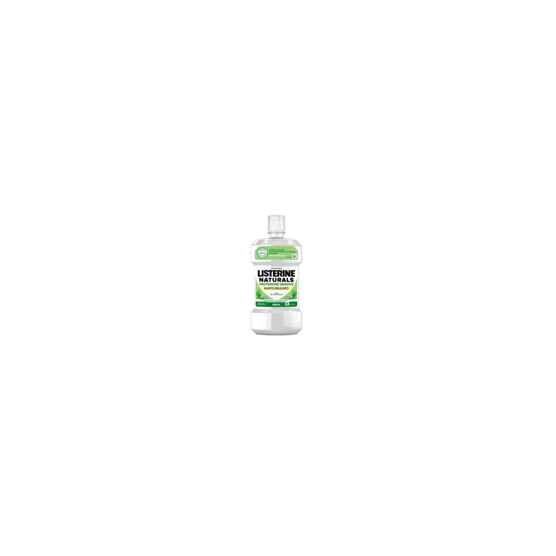 Listerine Naturals Mouthwash Gum Protection Gentle Flavor 500ml