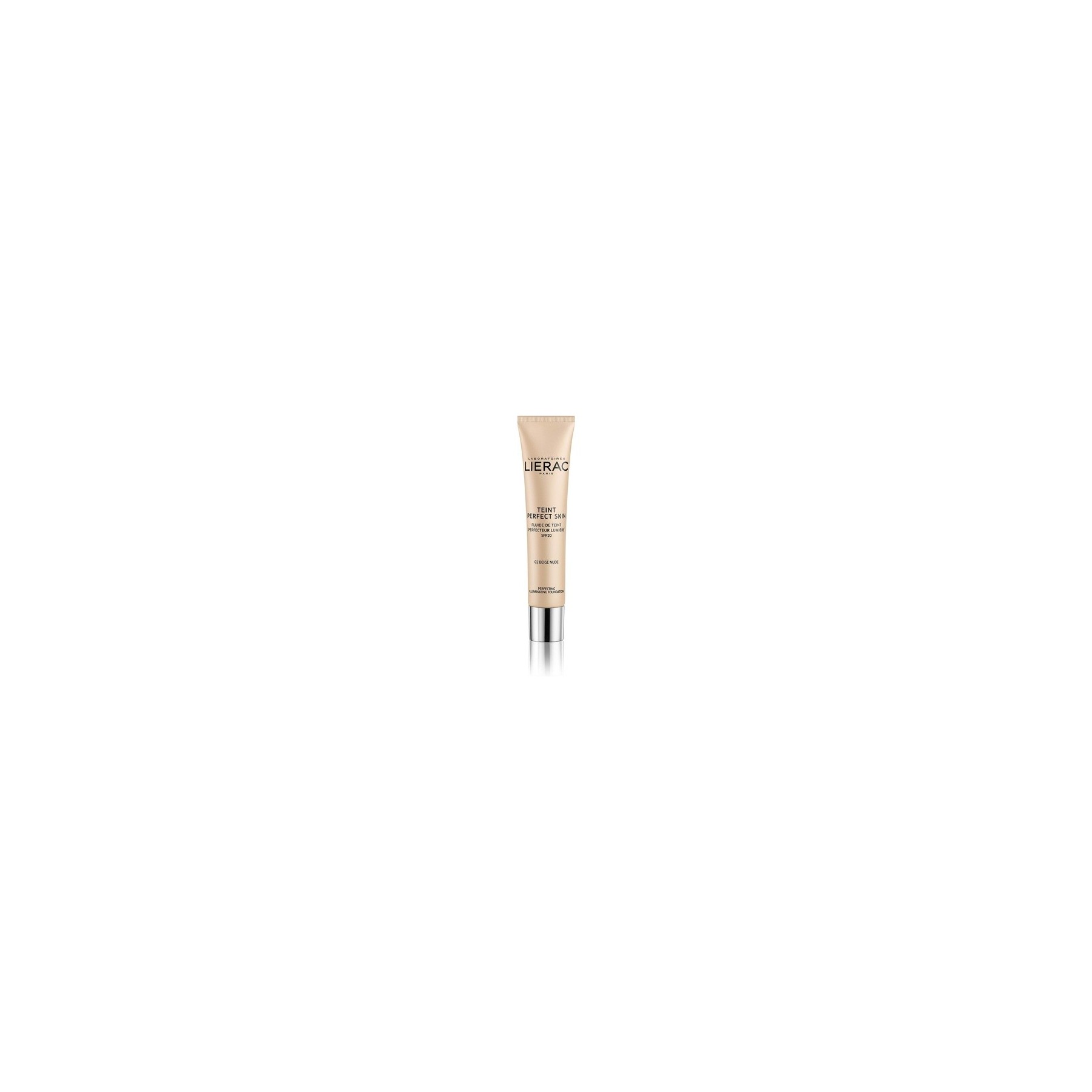 Lierac Teint Perfect Skin Perfecting Illuminating Foundation SPF20 30ml 02 Nude Beige