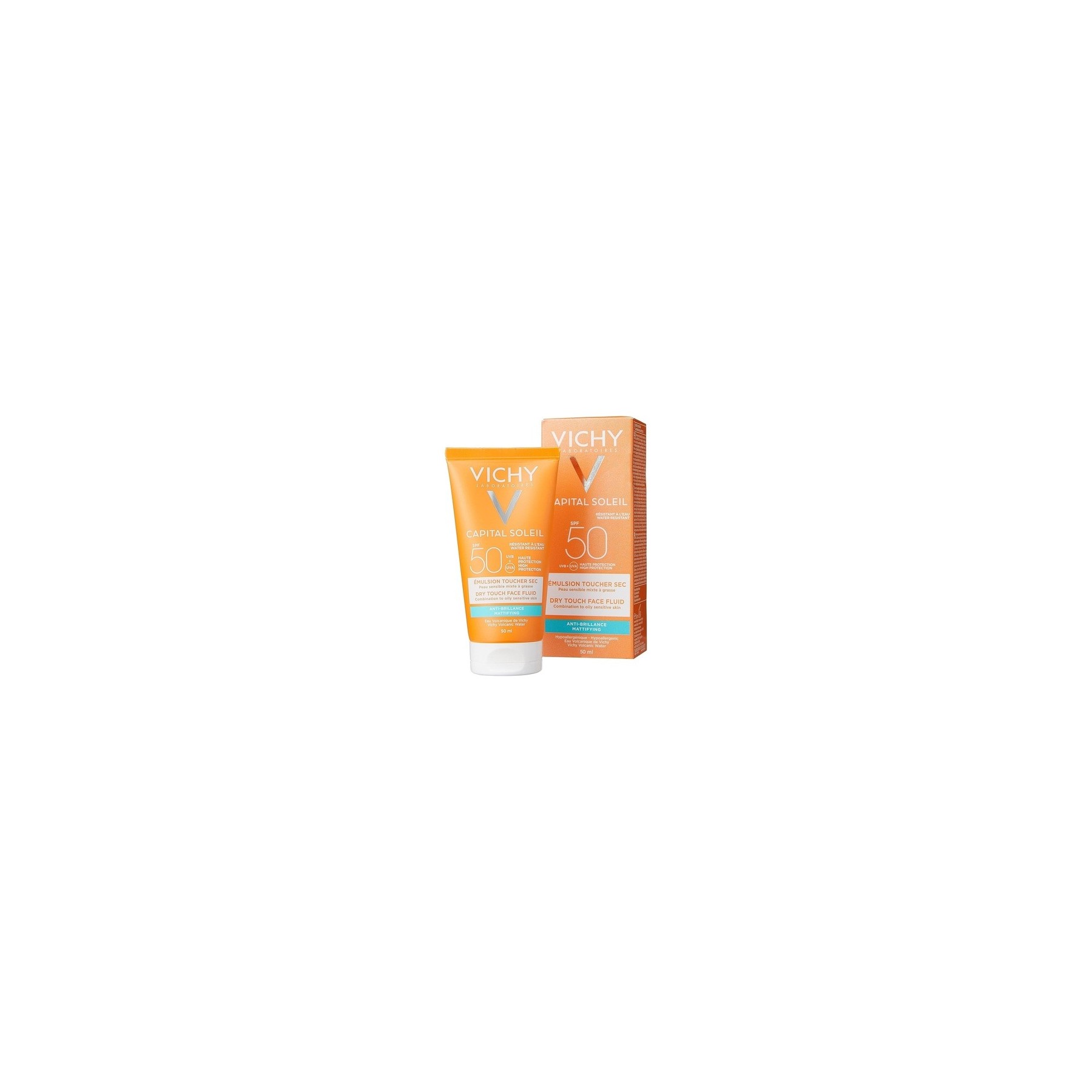 Vichy Capital Soleil Mattifying Face Dry Touch Sun Cream SPF 50 50ml