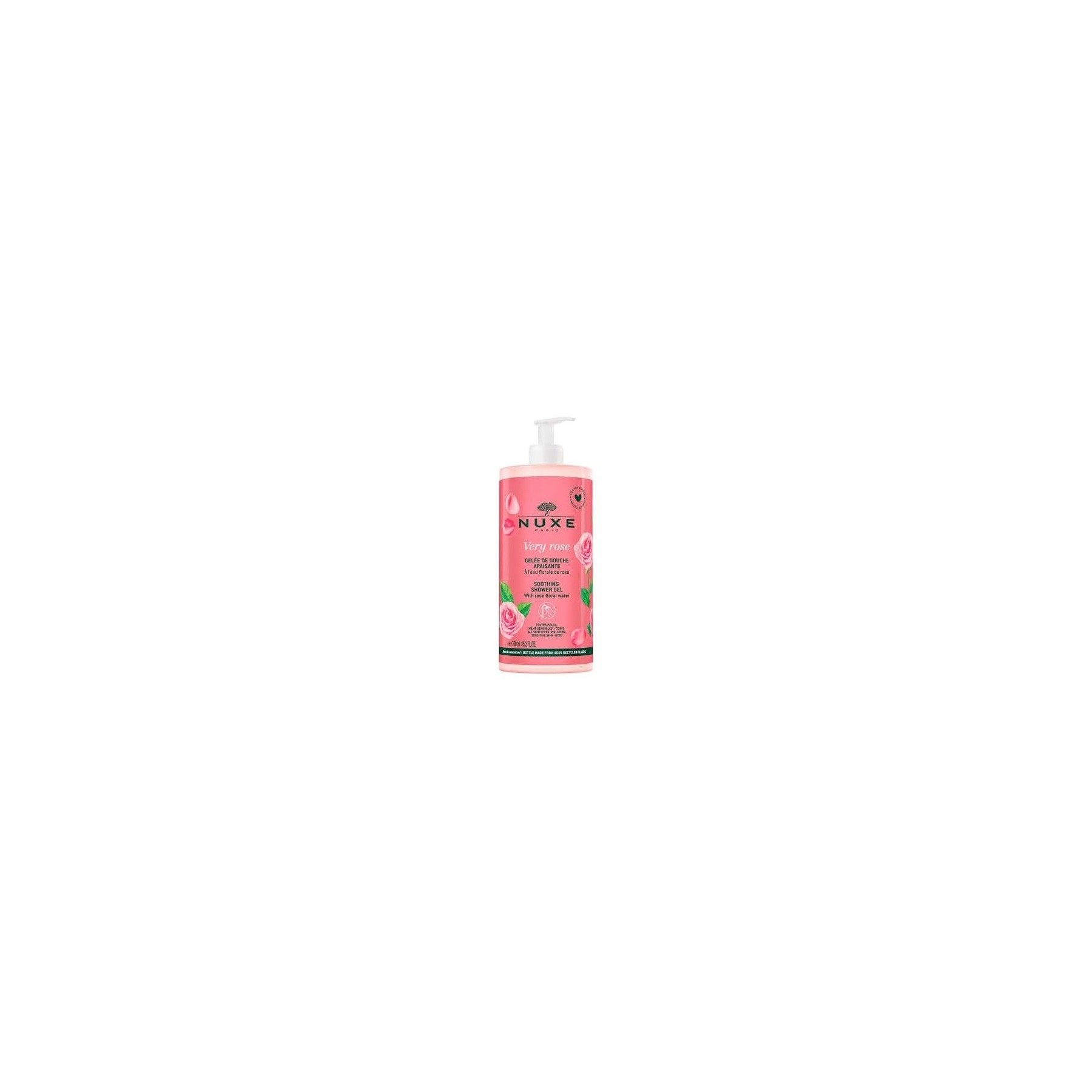 Nuxe Very Rose Soothing Shower Gel 750ml