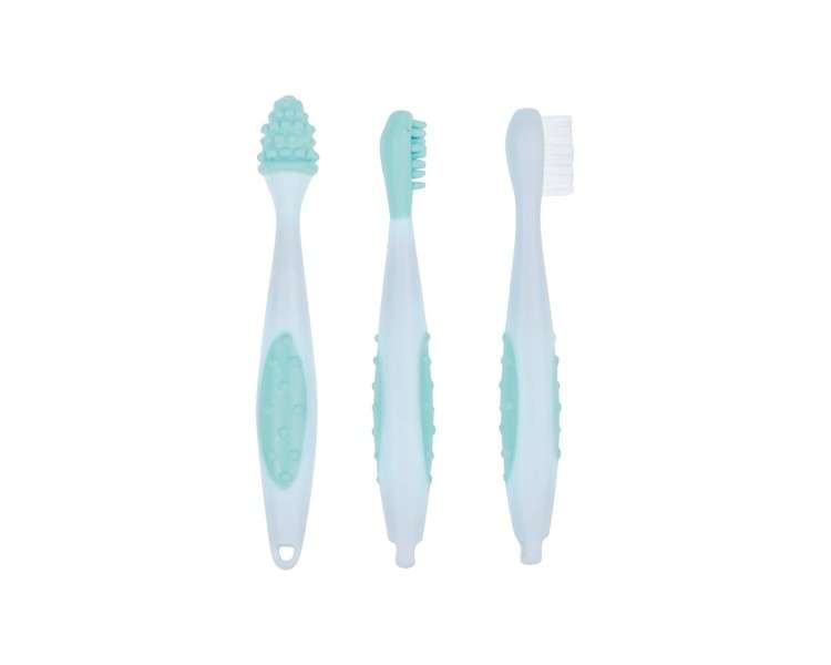 Bébéconfort Set of 3 Toothbrushes with Case Sailor Blue