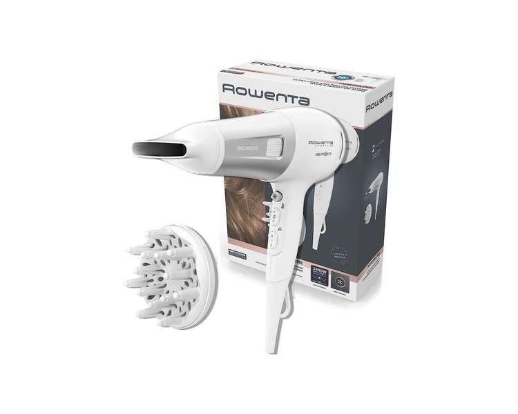 Rowenta Powerline Hair Dryer with Ion Function and Diffuser 6 Speed/Temperature Settings CV5930F0