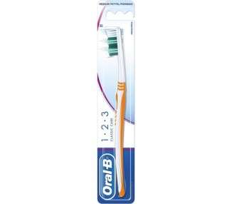 Oral-B 123 Classic Care Short Head Toothbrush 35 Medium