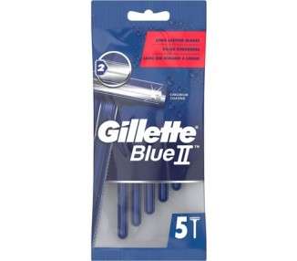 Gillette Blue II razor  5piece