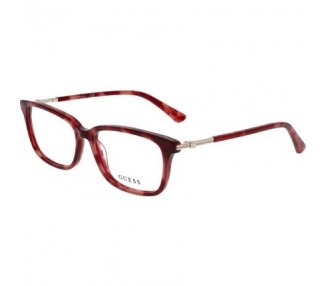 GUESS Women's Eyeglass Frame GU2907-F-55071 Bordeaux Havana 50/15/140