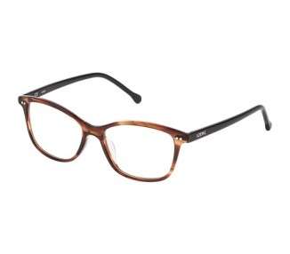 Loewe Unisex Adult Eyeglasses 55 Shiny Streaked Brown