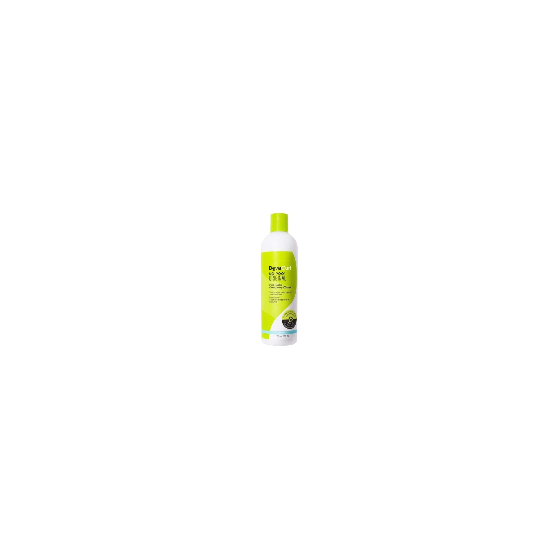 Deva Concepts DevaCurl No-Poo Zero Lather Conditioning Cleanser 355ml Deva Concepts DevaCurl No-Poo Zero Lather Conditioning Cleanser 355ml