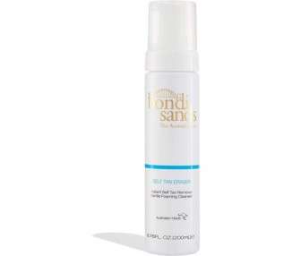 Bondi Sands Self Tan Eraser Lightweight Gentle Cleansing Foam Moisturizes Skin and Quickly Removes Self Tan 200mL 7.04 Oz