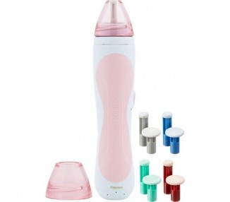 PMD Personal Microderm Pro At-Home Microdermabrasion Machine with Kit for Face and Body Exfoliating Crystals and Vacuum Suction for Fresh and Radiant Skin High and Low Speed Options Blush