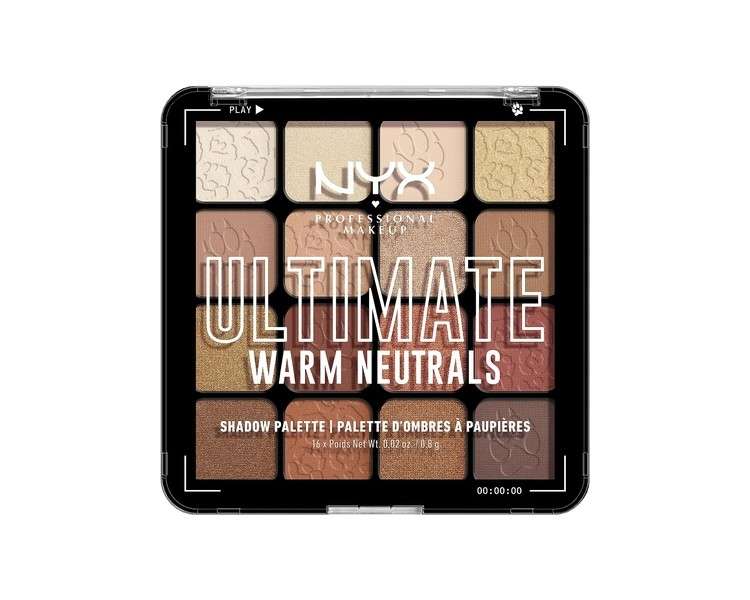 NYX Professional Makeup Ultimate 16 Eye Shadow Palette