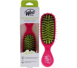 Wet Brush Mini Shine Enhancer Pink Hair Brush 1 Count