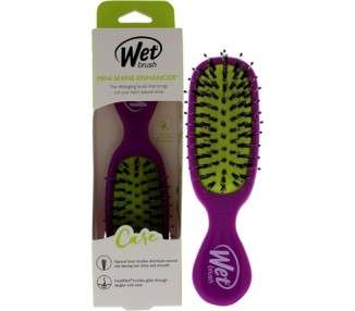 Wet Brush Mini Shine Enhancer Care Brush - Purple