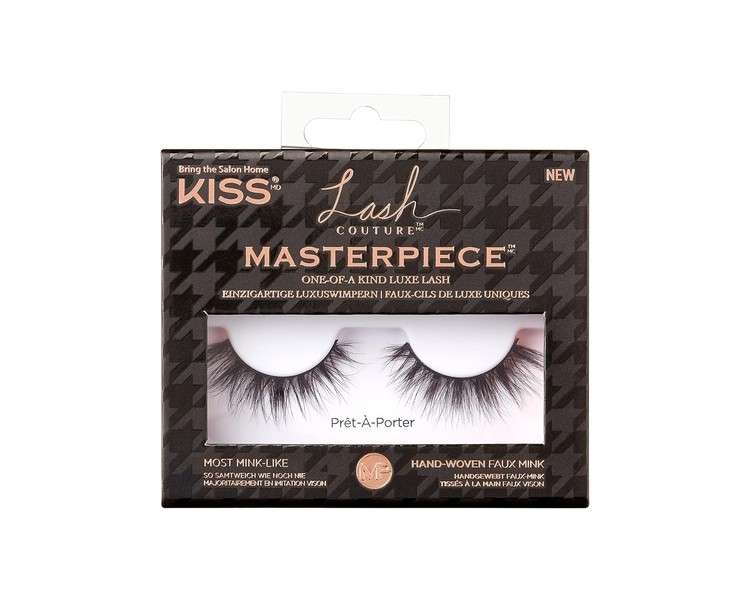 KISS Masterpiece Lash Prêt-À-Porter Black