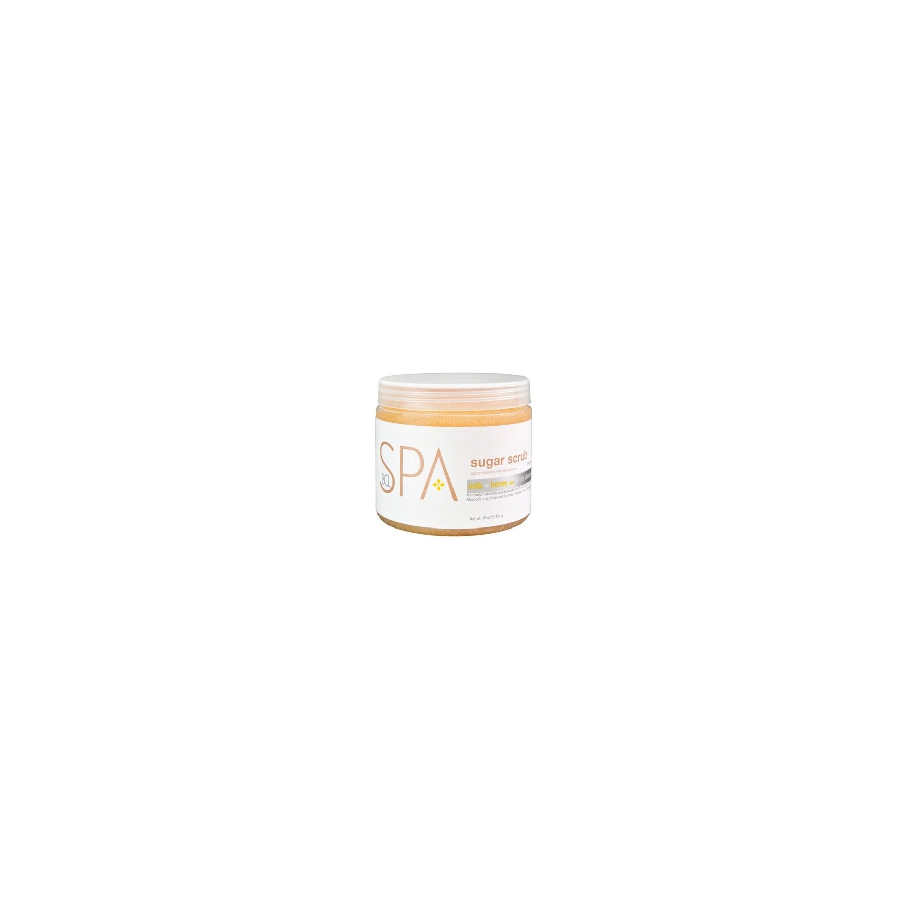 BCL SPA Sugar Scrub Milk + Honey with White Chocolate 16 oz.