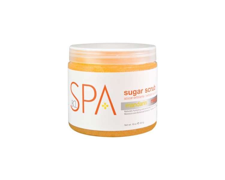 BCL SPA Sugar Scrub Mandarin + Mango 16 oz.