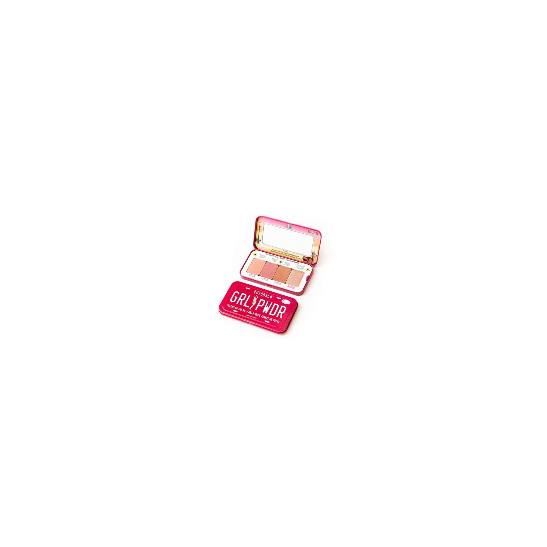 theBalm Autobalm Girl Powder Cheek Palette Long Lasting Blush and Highlight